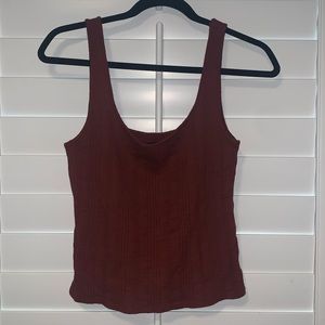 American Eagle Maroon Tank